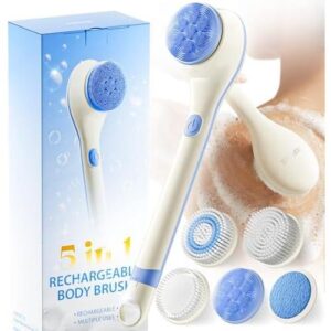 电动(5刷头/2速)防水长柄沐浴刷 50%OFF