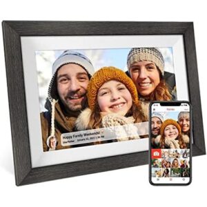 木制10.1寸WiFi智能自动旋转相框 57%OFF