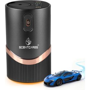 Scentcare 无水扩散器，带暖LED的情感扩散器，自动关机，多功能4冷雾和定时器 1/2/4/6H -73%