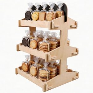 木制(三层甜点展示收纳架) 50%OFF