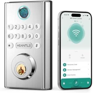 WiFi 门栓式智能锁（指纹识别）  50%OFF