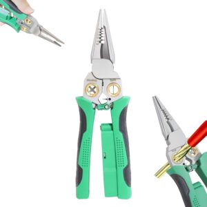 Laukowind 8合1剥线器带电压测试器、剥线钳、多功能电工工具 -66%