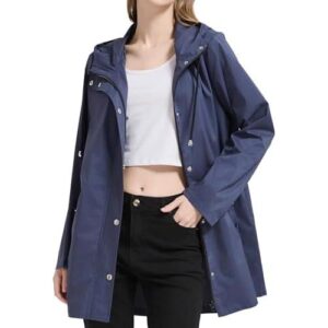 轻便防水(女士宽松连帽旅行风衣) 52%OFF