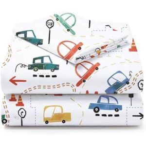 乔迪米(三件/深兜抗皱)儿童车纹床品套 50%OFF