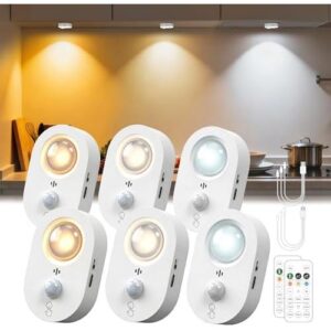 6个(可充磁吸感应调光LED灯) 53%OFF