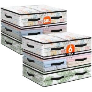 六件套(60L/透明可折叠床底收纳袋) 50%OFF