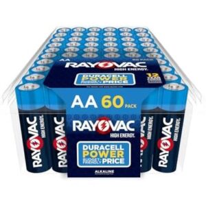 Rayovac/60粒AA碱性电池 59%OFF