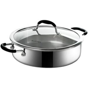 三合一系列(5夸脱/11.5寸)不锈钢深煎锅 50%OFF