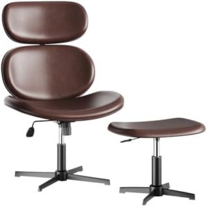 无轮(可调头枕PU休闲椅套装) 62%OFF