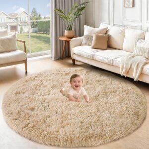 绒面(4尺×4尺圆形可洗地毯) 50%OFF