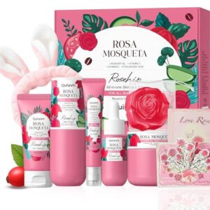 八件套(天然玫瑰油维C维E护肤组) 56%OFF