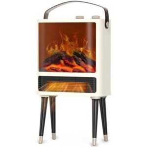 室内(1500W/3D火焰/3模式)电暖器 50%OFF