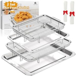 双件套(不锈钢空气炸锅烤盘组) 45%OFF