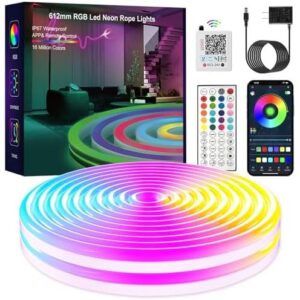 霓虹色 RGB 线状灯带  50%OFF