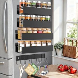 5件套(磁吸/带钩)冰箱调料架 50%OFF