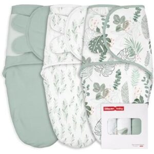 三件套(0-3月/柔软贴身)有机婴儿睡袋 43%OFF