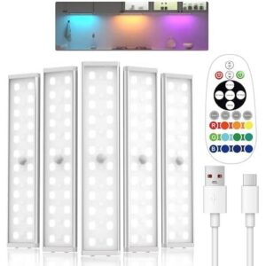 五件(58LED无线遥控柜底感应灯) 75%OFF