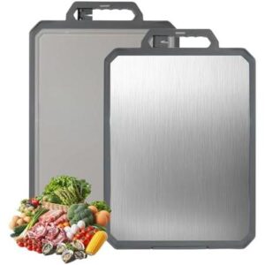 双面砧板1件(304钢+PP/防滑) 30%OFF