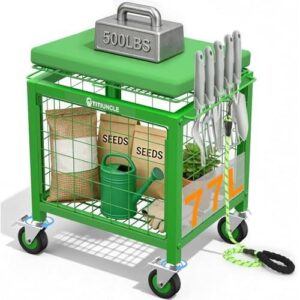 三合一(500磅/带座轮式)园艺推车 50%OFF