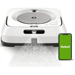 iRobot Braava Jet M6 (6110) Ultimate Robot Mop- Wi-Fi Connected, Precision Jet Spray, Smart Mapping, Works with Alexa, Ideal for Multiple Rooms, Recharges and Resumes, White  -61%