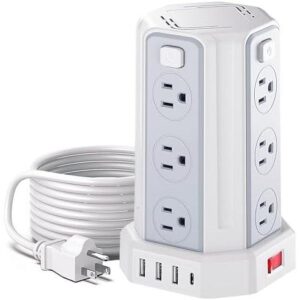 SMALLRT/12插4USB十英尺排插充电站 50%OFF