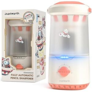 儿童电动太空飞船造型自动削笔器（粉色） 34%OFF