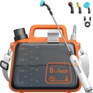 2加仑(电动可伸缩三喷头园艺喷壶) 50%OFF