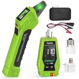 Tadeto Circuit Breaker Finder Tool with Outlet Tester 40%OFF