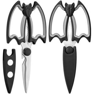 Magnetic Scissors/2把不锈钢磁护厨剪 50%OFF