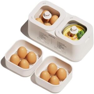 双层(16枚/定时)自动断电煮蛋器 50%OFF