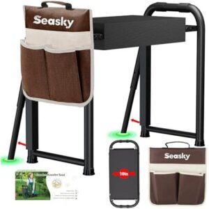 Seasky/折叠宽垫园艺凳组合 63%OFF