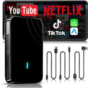 MYATOTO Magic CarPlay Box，支持 Netflix/YouTube/TF 卡的无线 CarPlay 适配器-50%