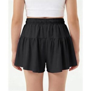 女童(双层蝴蝶运动短裤带兜) 50%OFF