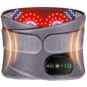 三档调温振动(无线触控+180分钟续航)腰部热敷按摩带 55%OFF