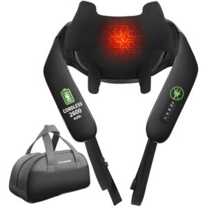 无线(2600mAh/6D揉捏/带包)肩颈按摩器 49%OFF