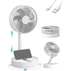 八寸(可摇头/24小时续航)便携小风扇 40%OFF