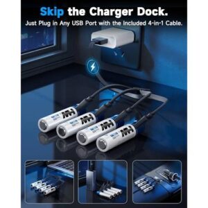 HW可充AAA电池(4节/1.5V锂芯/C口) 25%OFF