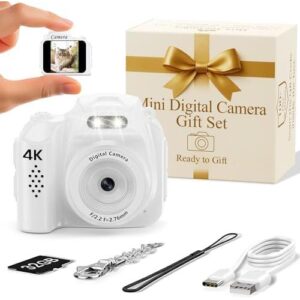 迷你(4K+32G)复古钥匙扣相机套装 50%OFF