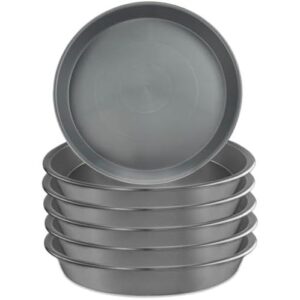 6 包 8 英寸灰色植物托盘 50%OFF