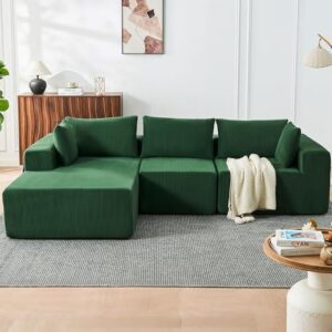 云式(108寸无骨L型深座绒布沙发) 50%OFF