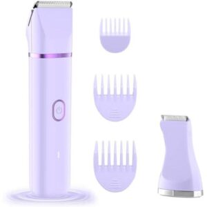 女士(2合1/防水/陶瓷刀头)比基尼脱毛修剪器 50%OFF