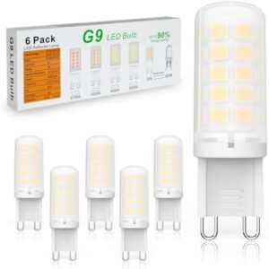 六只装(3W节能无闪/塑料基座G9灯泡) 50%OFF