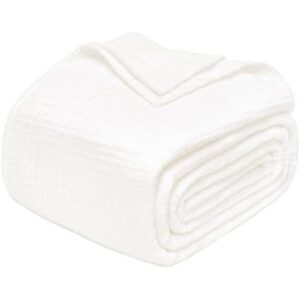 100%纯棉纱布毯(4层/50x70英寸) 72%OFF