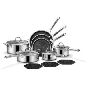 14件套(不锈钢/不粘)炊具套装 47%OFF