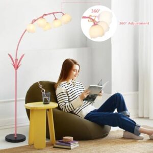 落地灯(弧形脚控/亚克力灯罩) 43%OFF