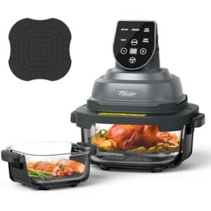5-in-1 Air Fryer/4QT玻璃多容器款 55%OFF