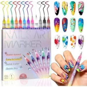 12色(速干美甲绘画点钻笔套装) 78%OFF