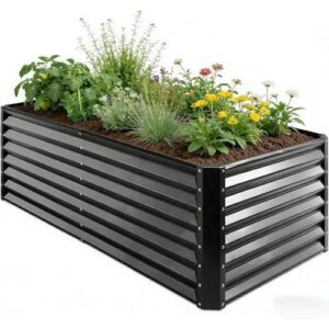 GARDMAX/6x3x1英尺金属花坛套件 52%OFF