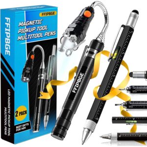 磁性拾取工具，带伸缩磁性手电筒和6合1多功能工具 -50%