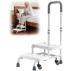 带轮(两步防滑/可调扶手助行凳) 52%OFF